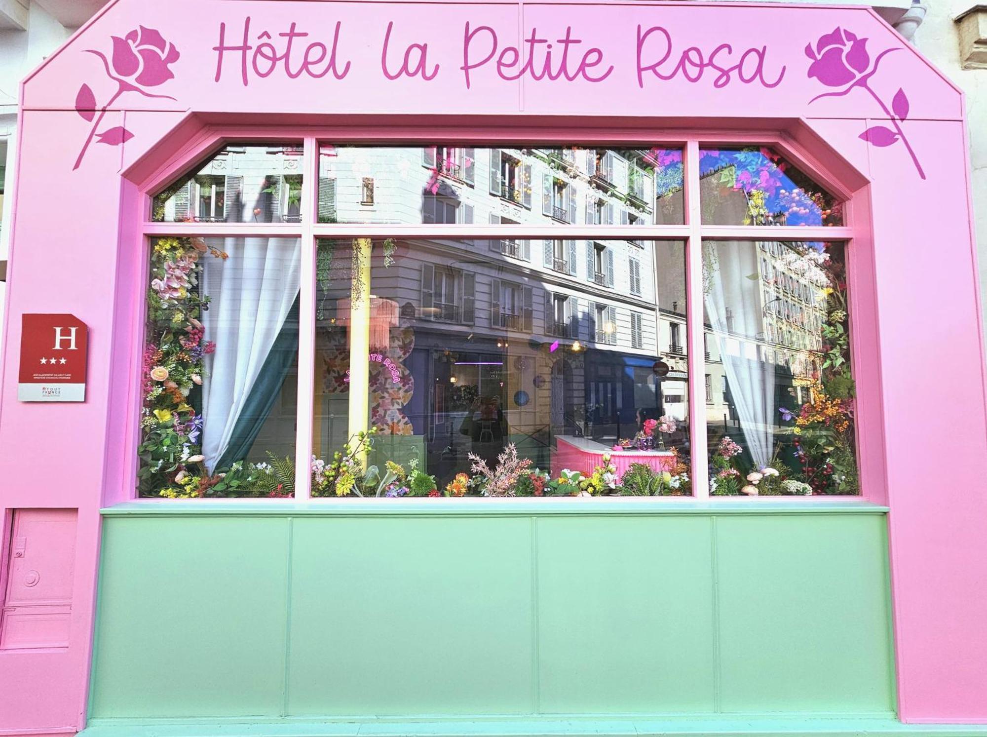 Hotel La Petite Rosa Paris Bagian luar foto