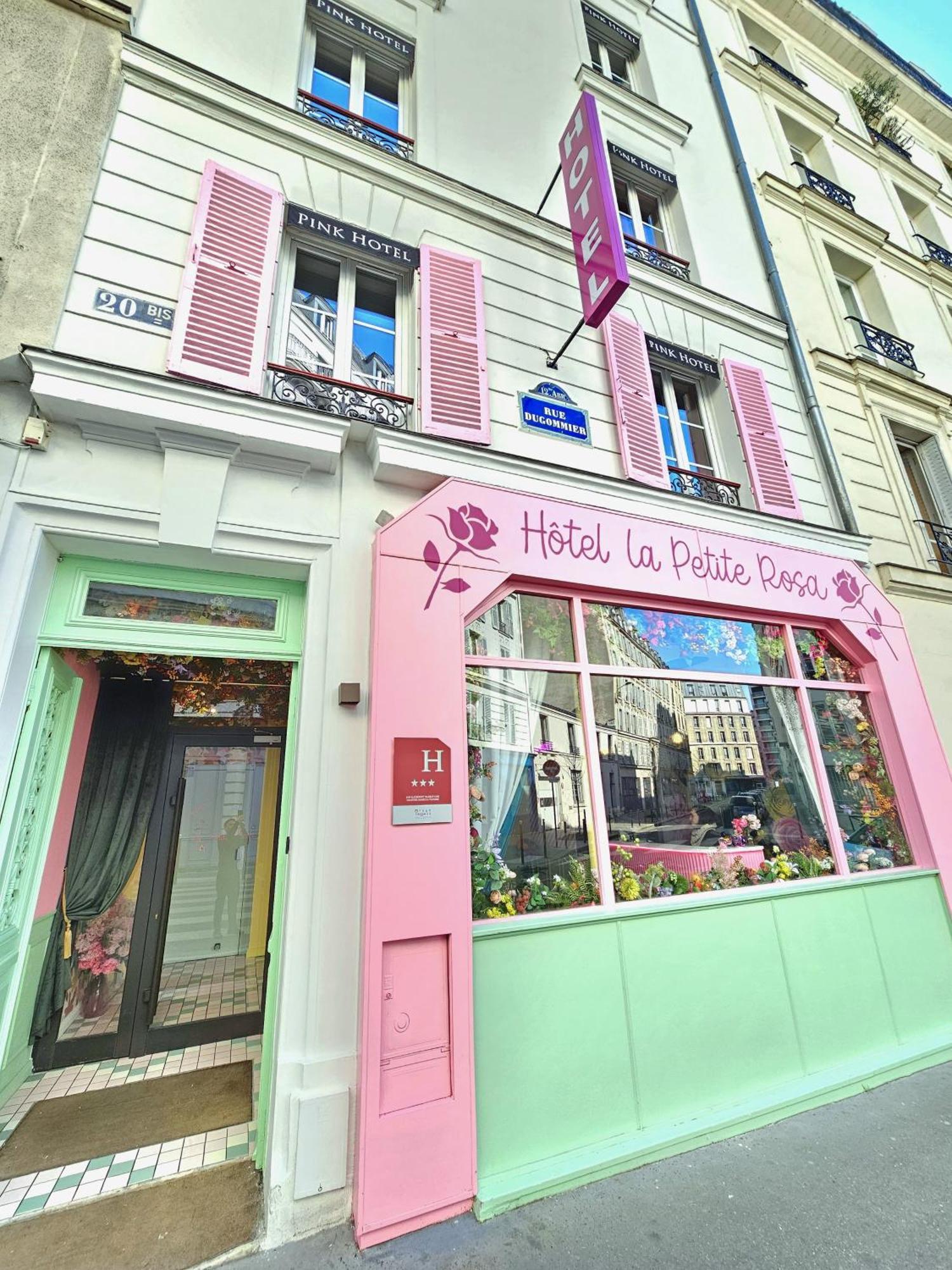 Hotel La Petite Rosa Paris Bagian luar foto
